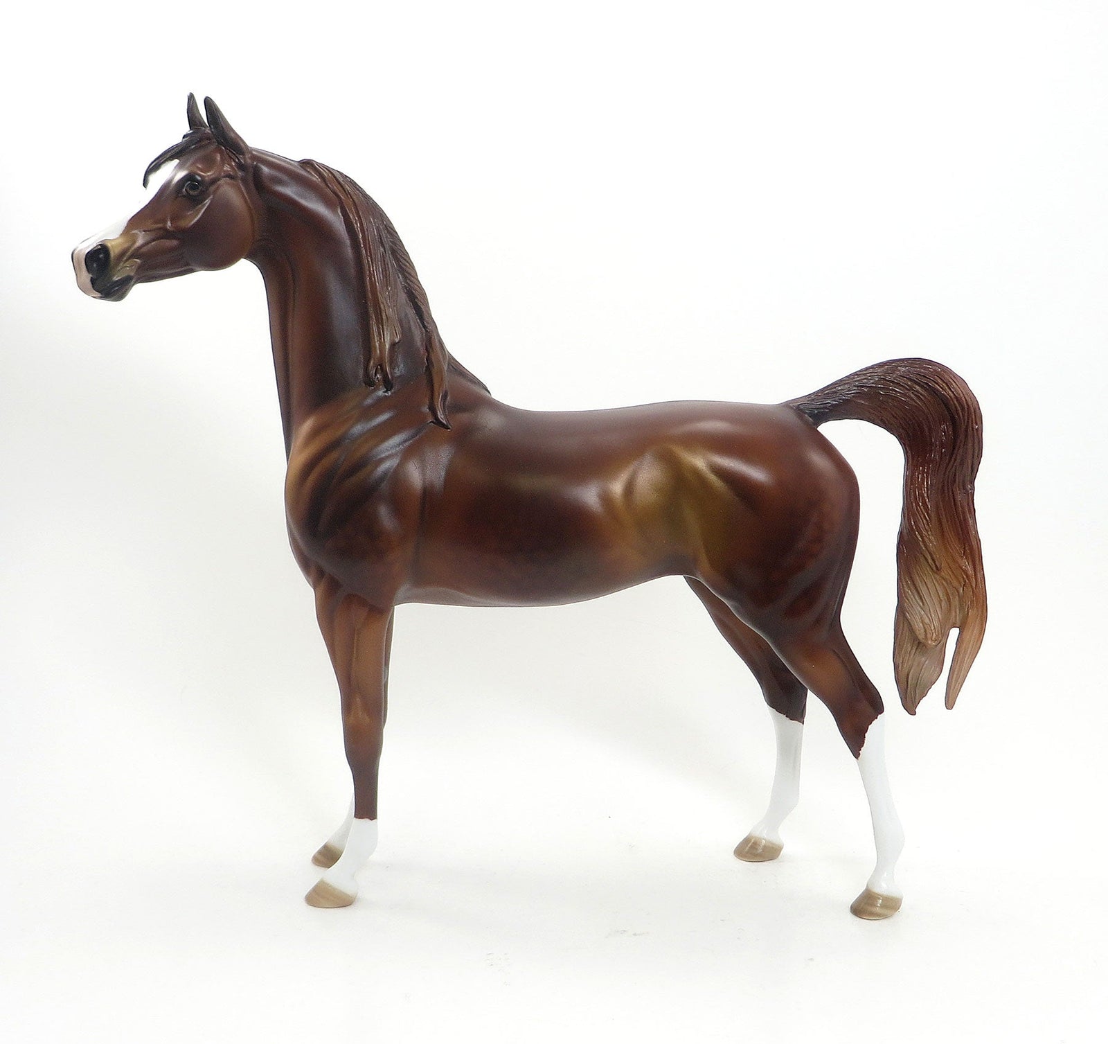 TALLUAH'S FIRE - OOAK Dappled Chestnut Arabian 7/31