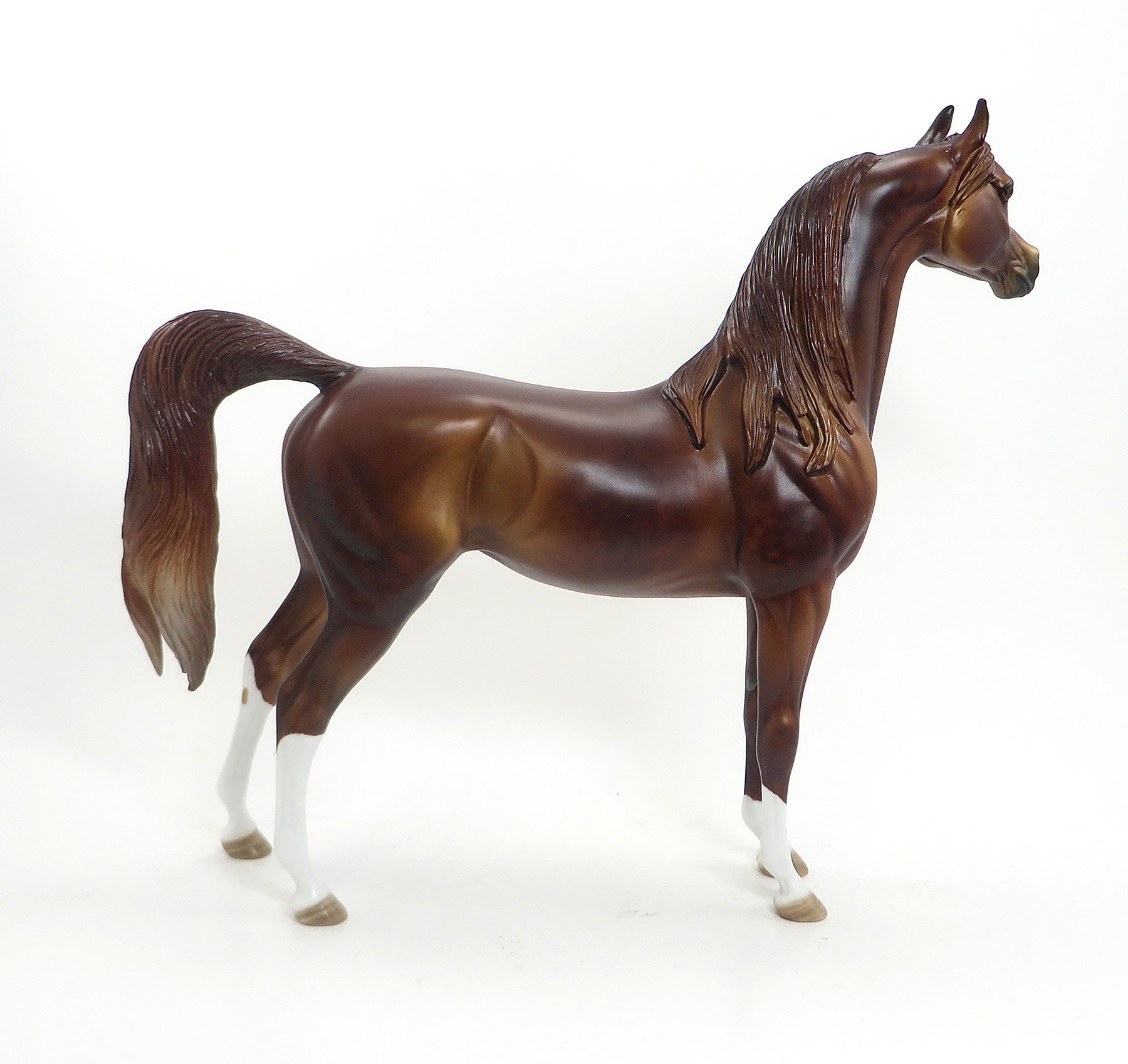 TALLUAH&#39;S FIRE - OOAK Dappled Chestnut Arabian 7/31