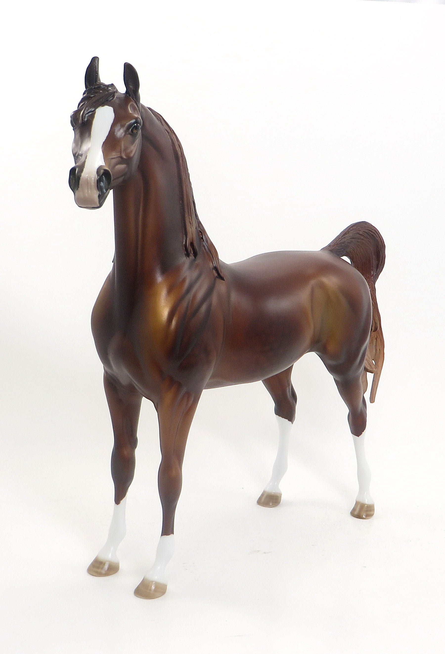 TALLUAH&#39;S FIRE - OOAK Dappled Chestnut Arabian 7/31