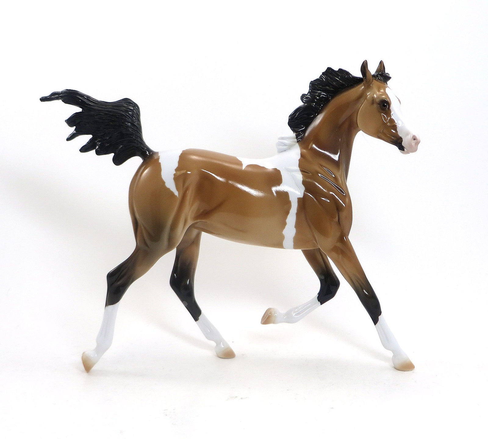 REBEL'S GEM- OOAK Buckskin Pinto Yearling 7/31