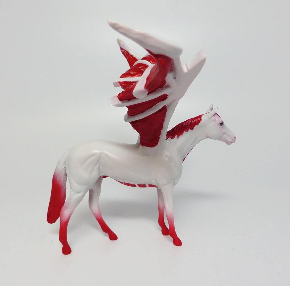 RED DAWN~OOAK OOAK BAT CHIP THOROUGHBRED MODEL HORSE 9/29/17