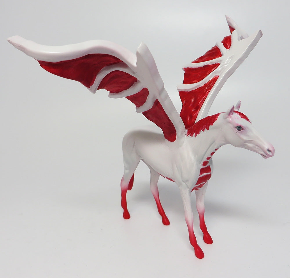 RED DAWN~OOAK OOAK BAT CHIP THOROUGHBRED MODEL HORSE 9/29/17