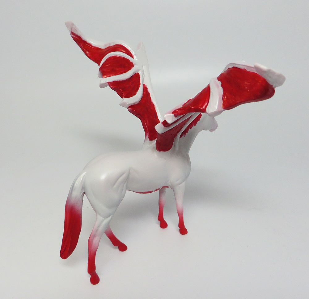 RED DAWN~OOAK OOAK BAT CHIP THOROUGHBRED MODEL HORSE 9/29/17