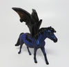 GOING BATTY~OOAK PURPLE BAT DECORATOR PONY CHIP MODEL HORSE 9/29/17