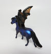 GOING BATTY~OOAK PURPLE BAT DECORATOR PONY CHIP MODEL HORSE 9/29/17