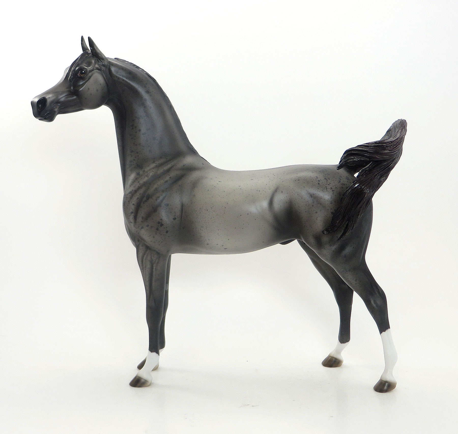 TWIST N' TORQUE - OOAK Grey Roan Arabian 8/7