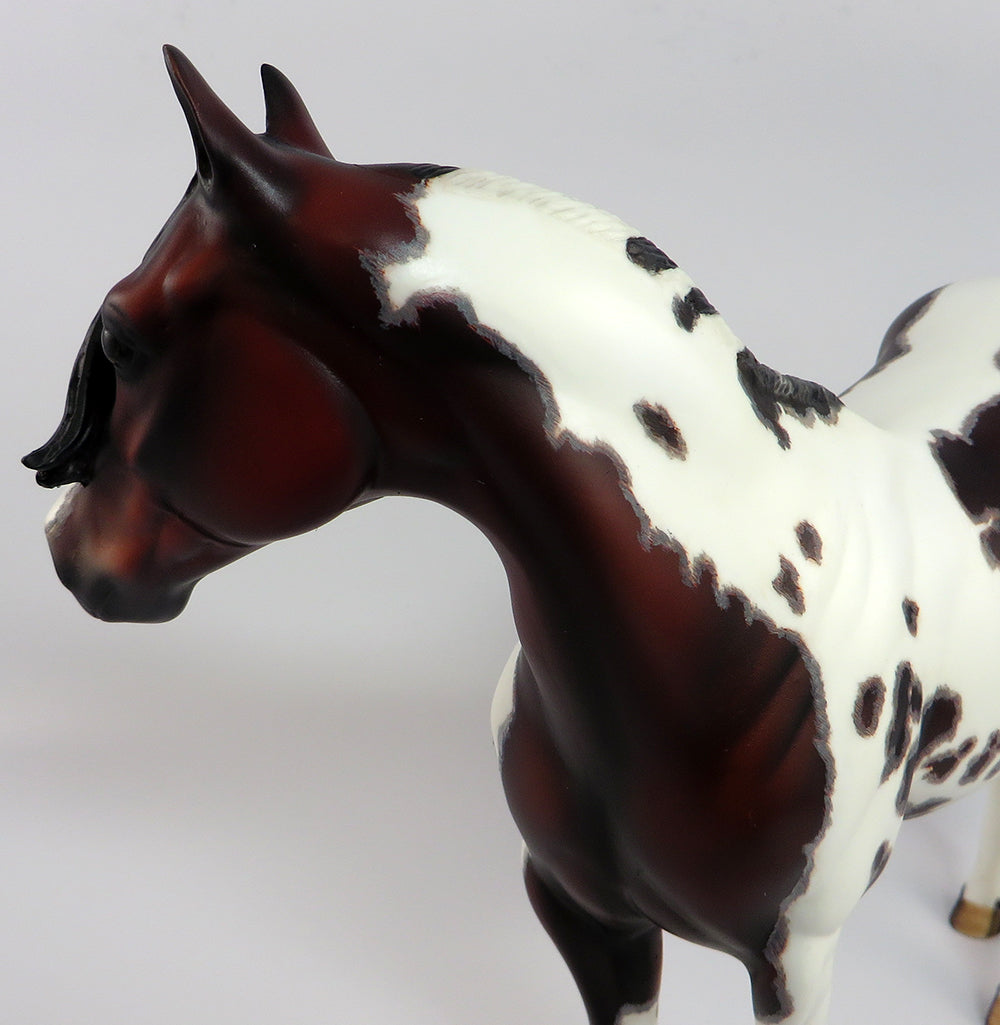 MISS SANCITY~OOAK BAY PAINT ISH MODEL HORSE 4/10