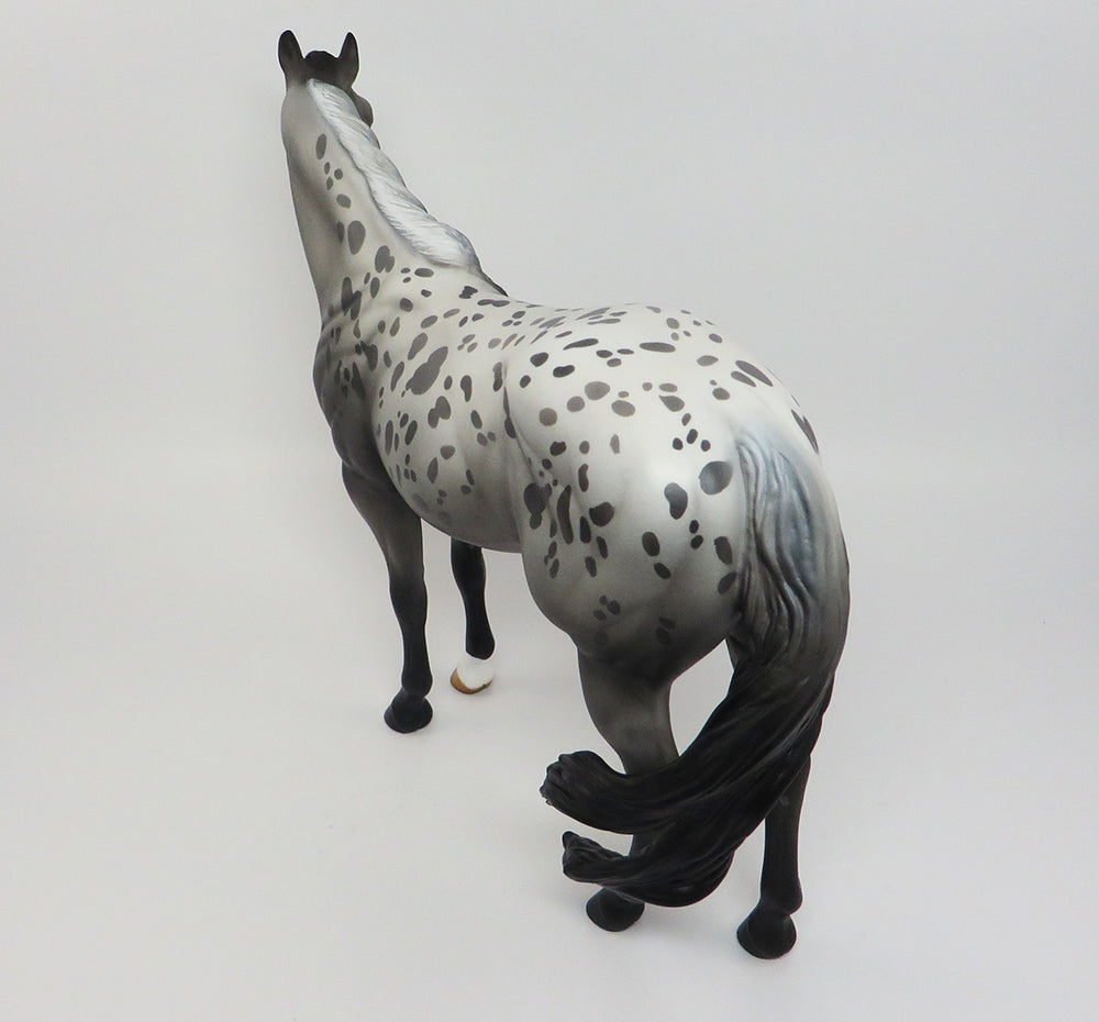 HOWDY PARTNER-OOAK  APPALOOSA ISH MODEL HORSE 4/3/17