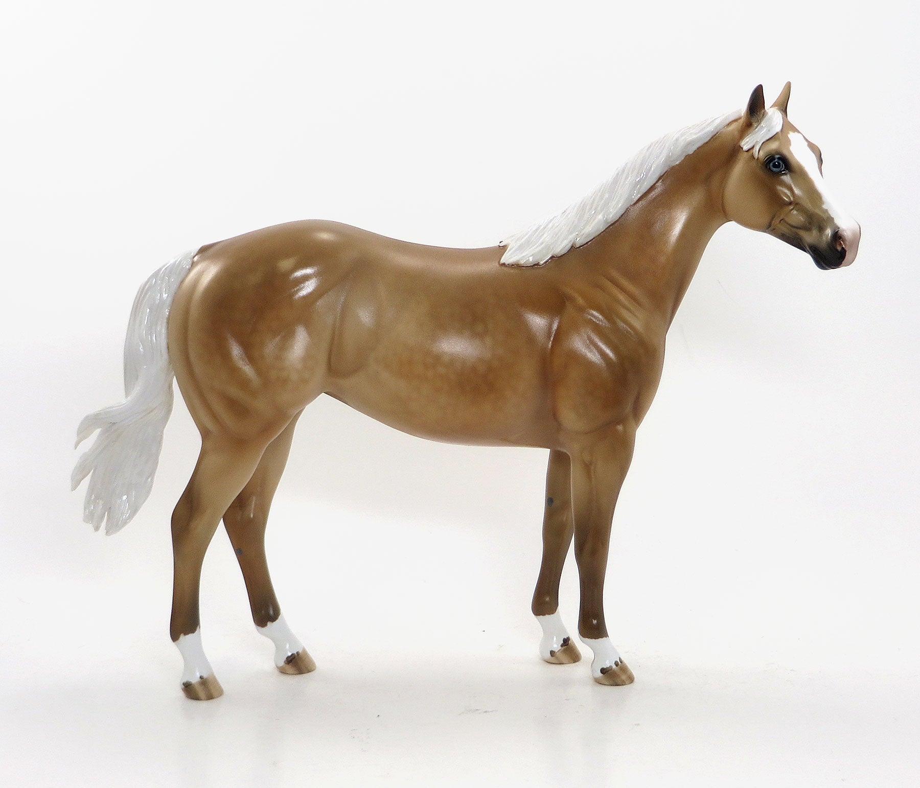 GOLDEN CHIX - OOAK Palomino Stock Horse Mare 8/7