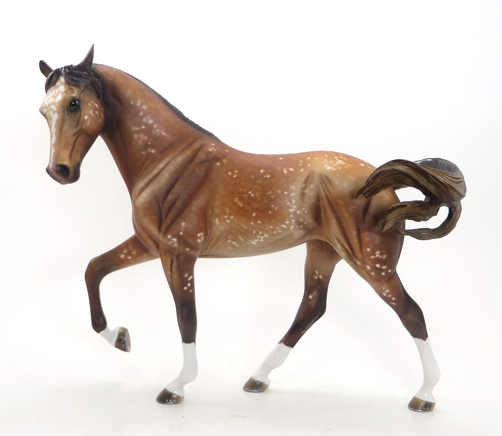 DAKOTAS DESIRE - OOAK Chestnut Appaloosa Tennessee Walker Mare Model Horse - 8/7