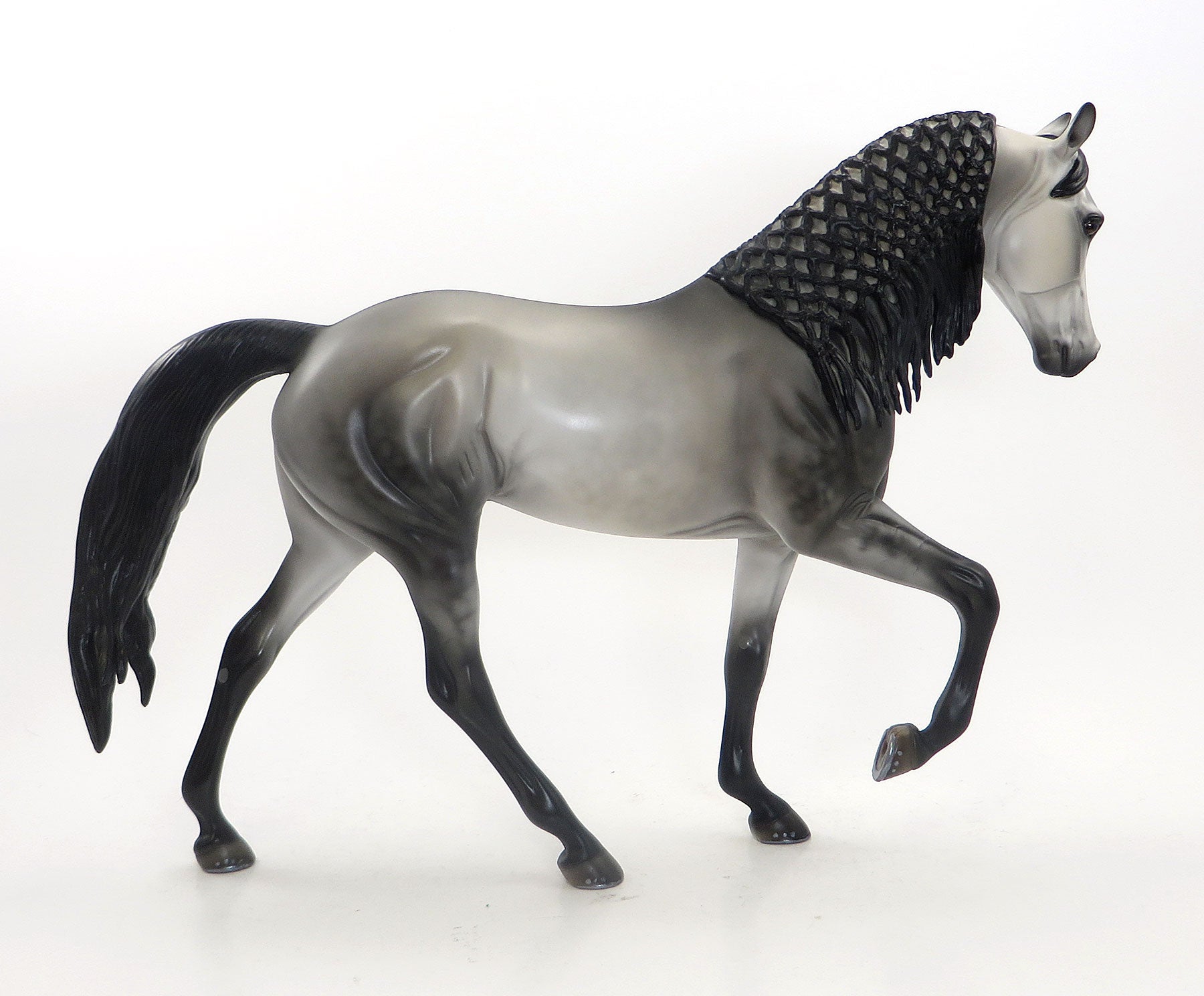 NATIVE ZIP - OOAK Dapple Grey Tennessee Walker 8/7