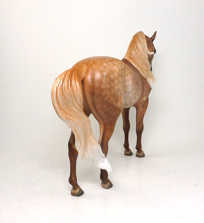 HANDEL-OOAK LIGHT CHESTNUT ANDALUSIAN STALLION MODEL HORSE 5/13