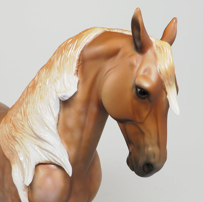 HANDEL-OOAK LIGHT CHESTNUT ANDALUSIAN STALLION MODEL HORSE 5/13