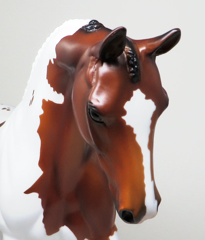 OSCAR-LE-5 CHESTNUT PAINT ENGLISH PONY MODEL HORSE 5/13