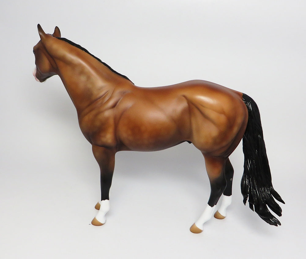 WILD CHILD~OOAK DAPPLE BAY  ISH MODEL HORSE 10/4/17