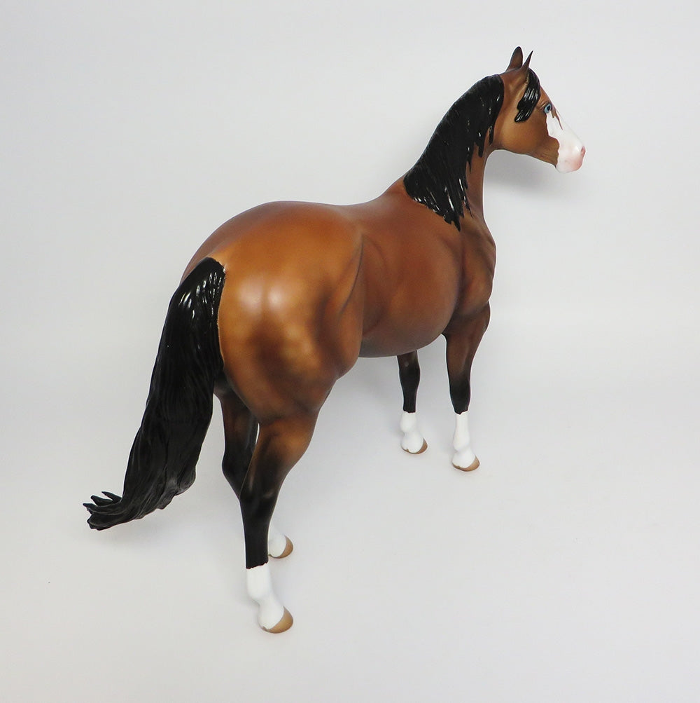 WILD CHILD~OOAK DAPPLE BAY  ISH MODEL HORSE 10/4/17