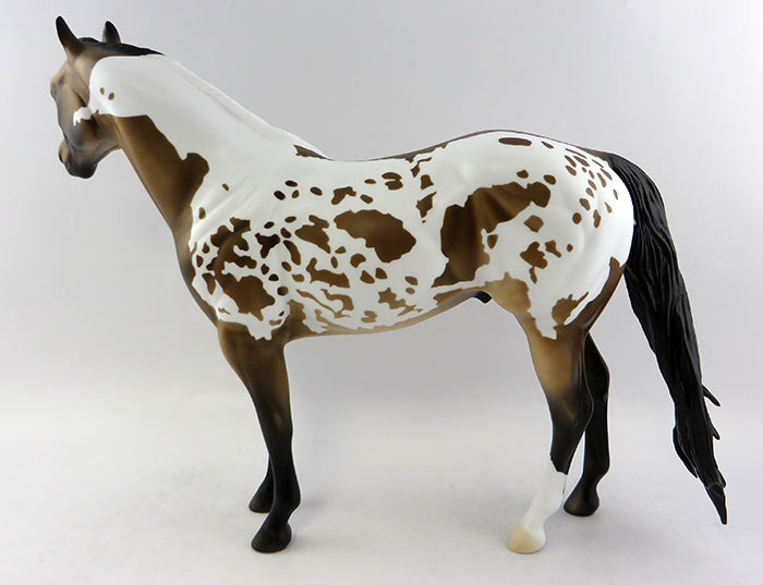 RAFE&#39;-OOAK BUCKSKIN APPALOOSA ISH MODEL HORSE 11/3/16