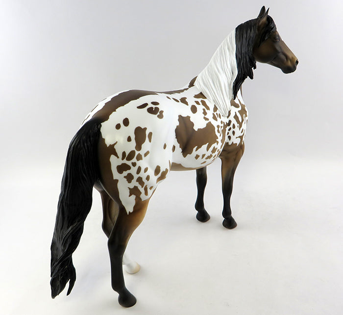 RAFE&#39;-OOAK BUCKSKIN APPALOOSA ISH MODEL HORSE 11/3/16