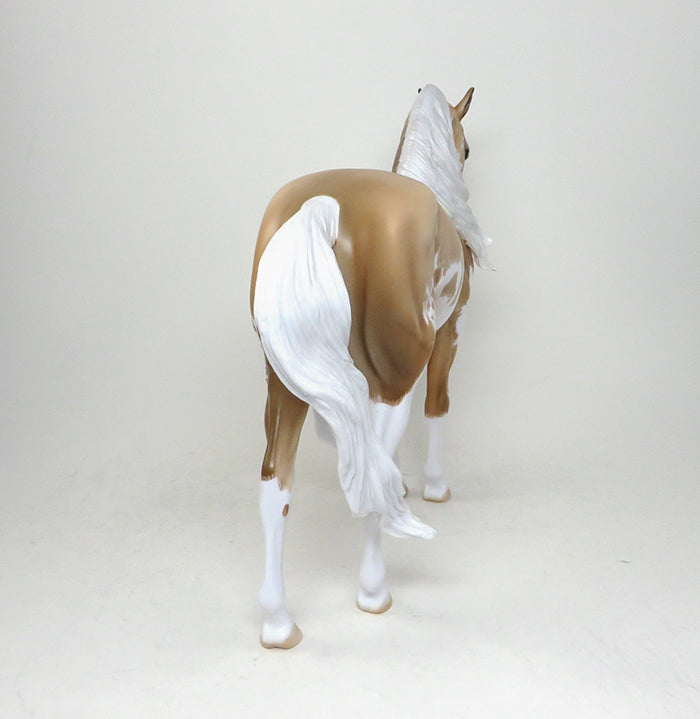 PALOMA-OOAK PALOMINO PINTO ANDALUSIAN MODEL HORSE 5/13