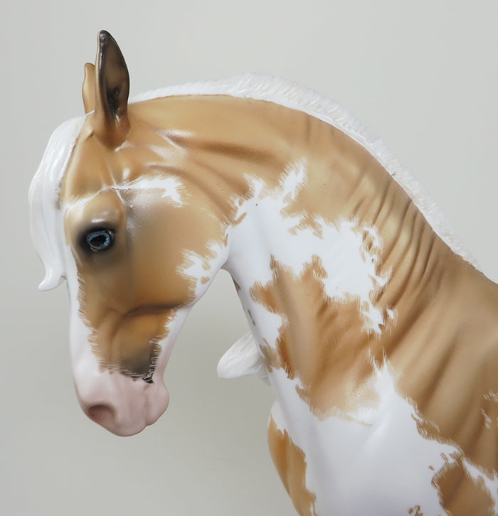 PALOMA-OOAK PALOMINO PINTO ANDALUSIAN MODEL HORSE 5/13