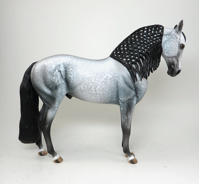 SACERDOTISA -OOAK DAPPLE GREY ANDALUSION BY AL 5/13