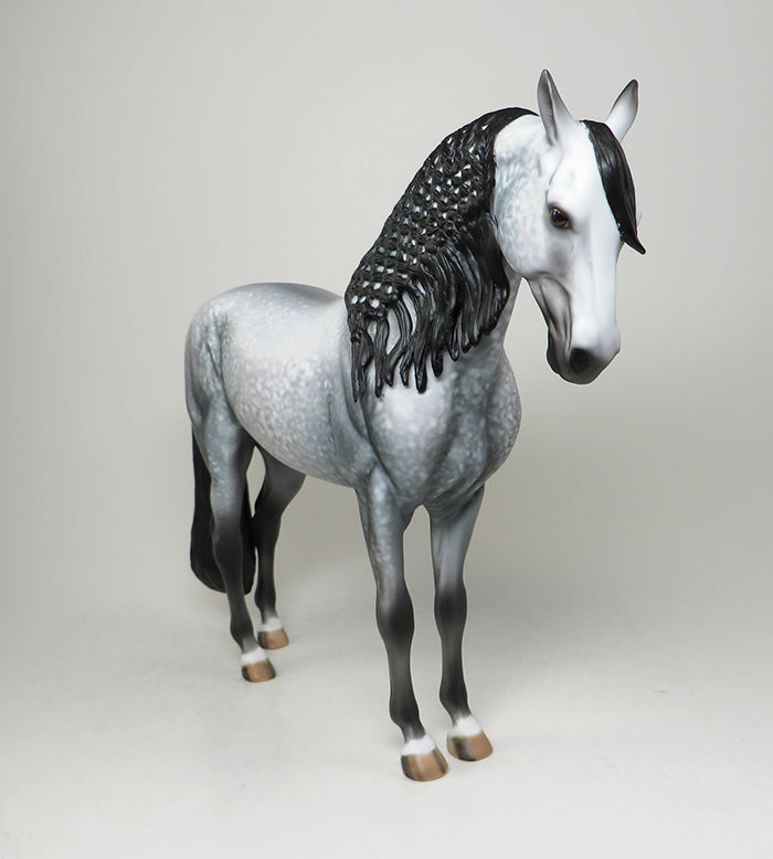 SACERDOTISA -OOAK DAPPLE GREY ANDALUSION BY AL 5/13