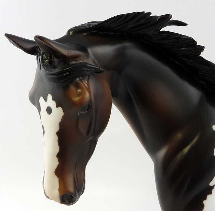 MY GOLLY MISS MOLLY-OOAK BAY PAINT PONY MODEL HORSE 11/3/16