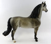 GONE GRAND-OOAK DAPPLE GRULLA MORGAN MODEL HORSE 11/4/16