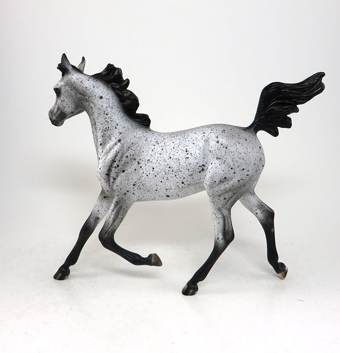 NO GOING BACK-OOAK APPALOOSA YEARLING MODEL HORSE BY AL 5/18