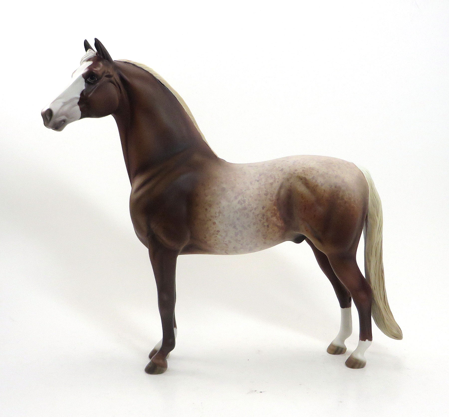 JAKE THE DOG - OOAK Chestnut Roan Morgan 8/14