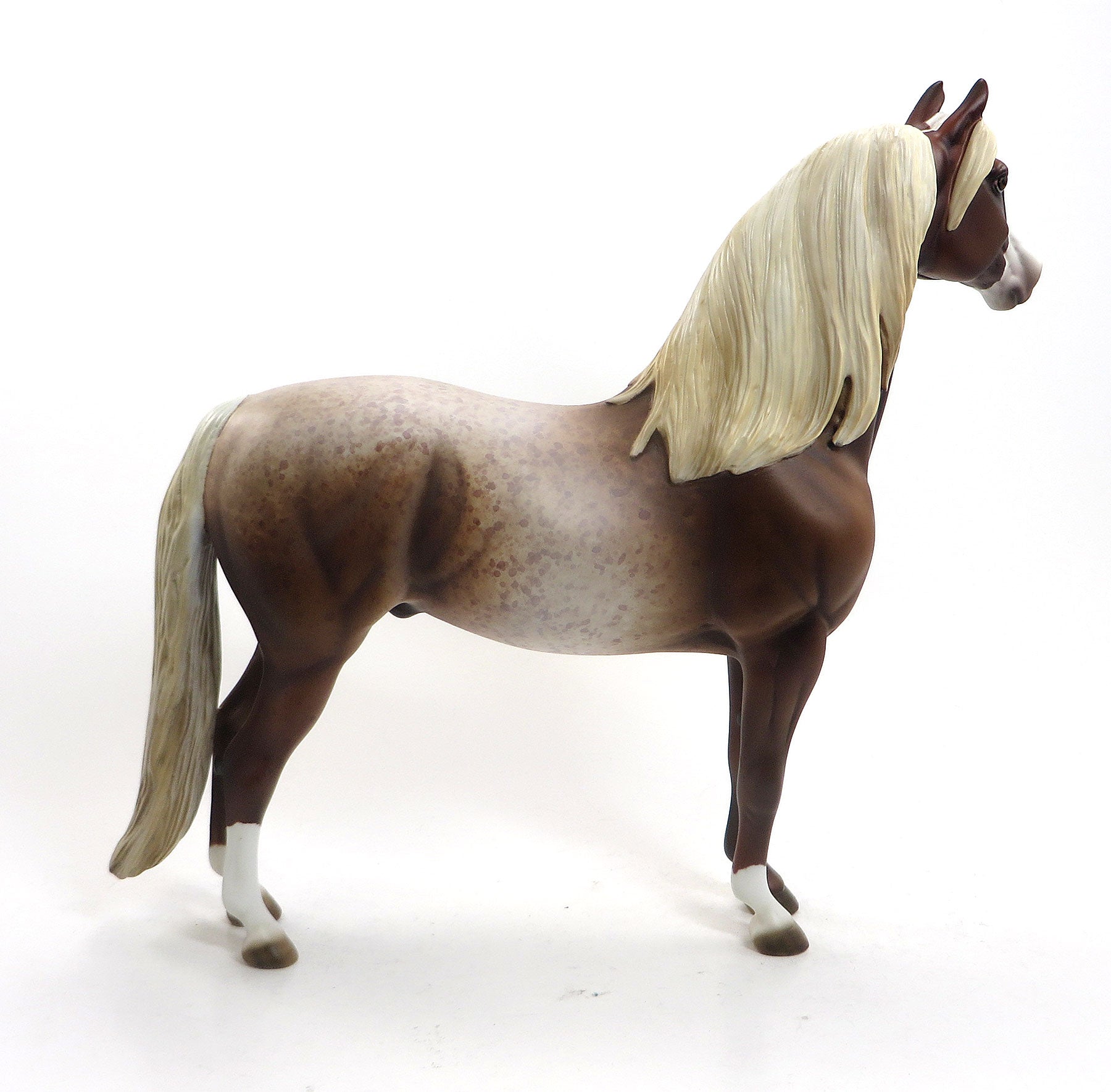 JAKE THE DOG - OOAK Chestnut Roan Morgan 8/14