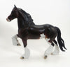 INFANTOR - OOAK Dapple Bay Pinto Trotting Drafter Gelding 8/14