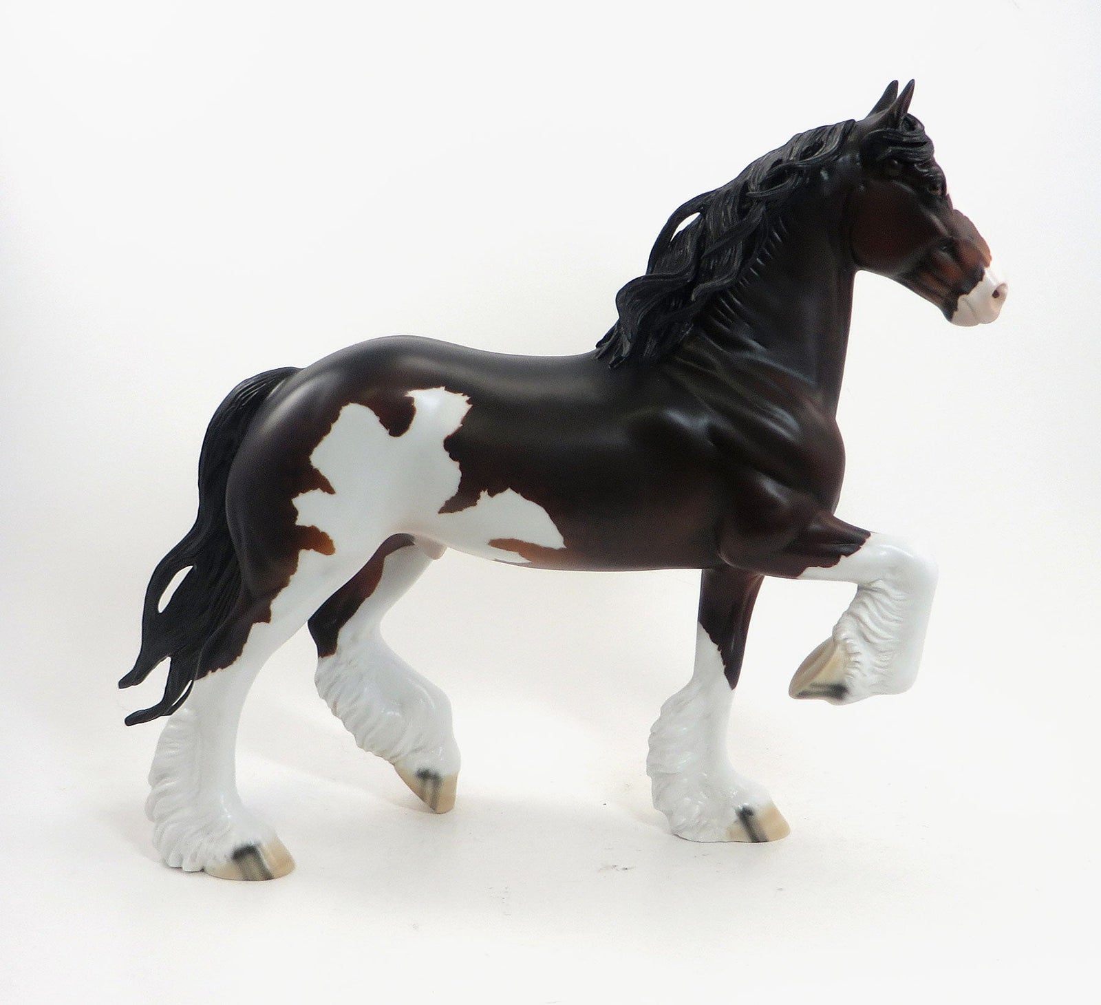 INFANTOR - OOAK Dapple Bay Pinto Trotting Drafter Gelding 8/14