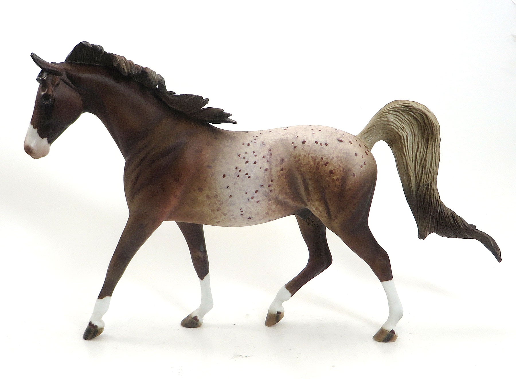 EEGA BEEVA - OOAK Chestnut Roan Pony 8/14