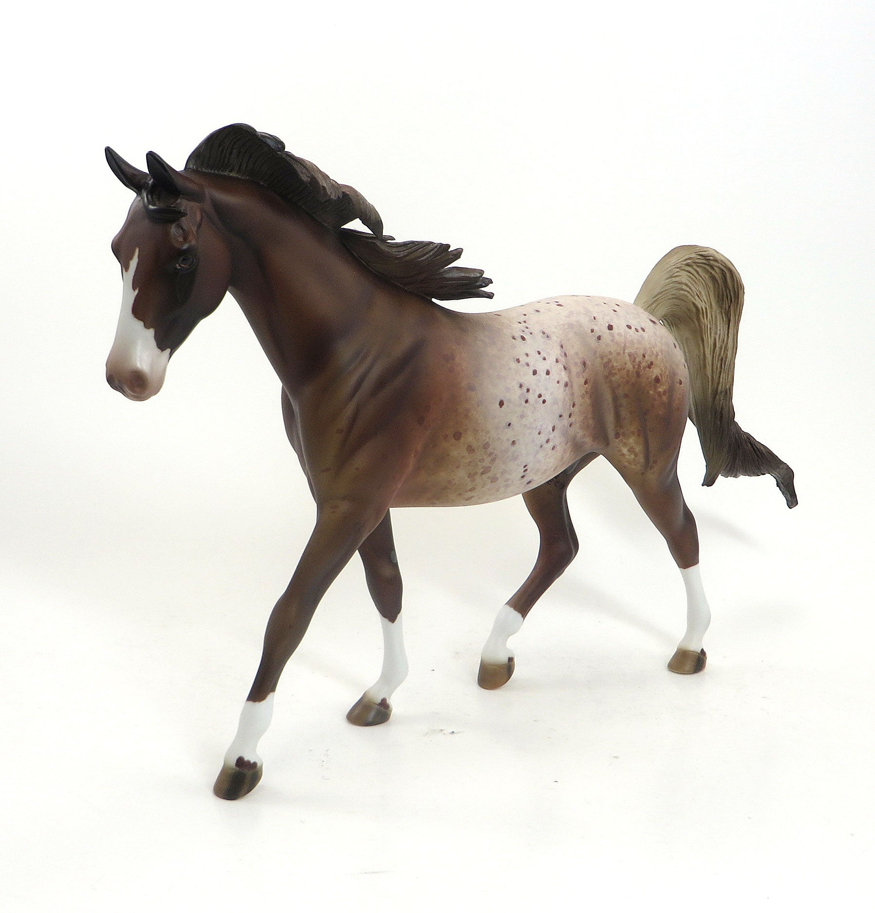 EEGA BEEVA - OOAK Chestnut Roan Pony 8/14