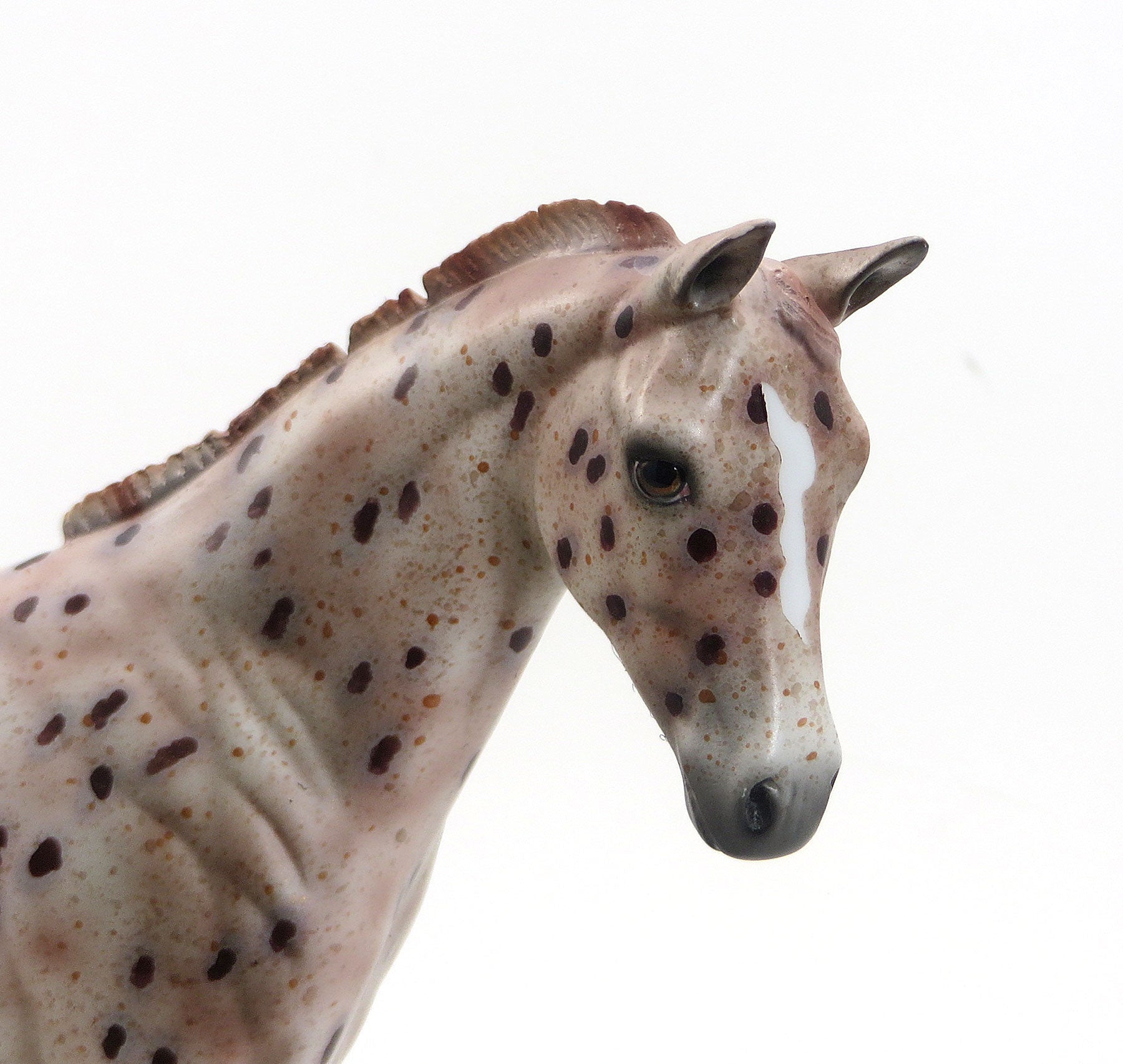 FLAME PRINCESS - OOAK Chestnut Appaloosa Weanling 8/14