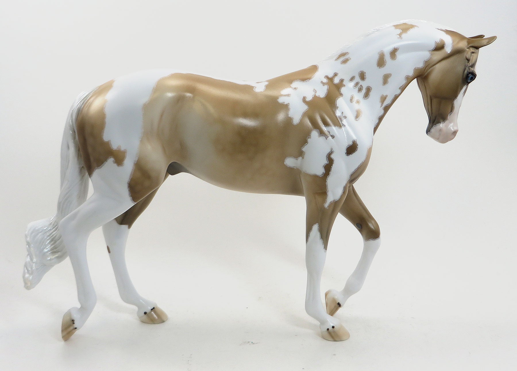 EARL OF LEMONGRAB - OOAK Dappled Palomino Thoroughbred W/Mapping 8/14