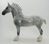 BUZZ LIGHTYEAR -LE10 Dapple Grey Standing Drafter W/Red &amp; Blue Ribbons 8/14