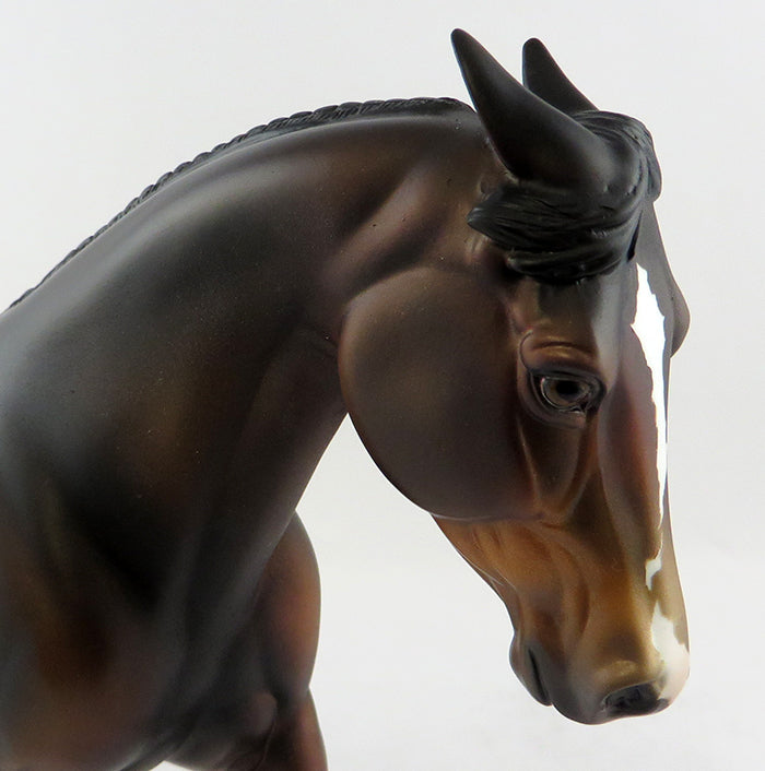 CAT SCRATCH FEVER-OOAK BAY APPALOOSA THOROUGHBRED MODEL HORSE 11/18/16