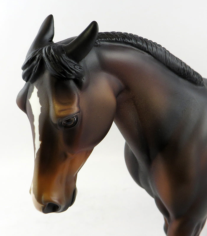 CAT SCRATCH FEVER-OOAK BAY APPALOOSA THOROUGHBRED MODEL HORSE 11/18/16