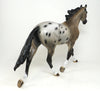 DANZIG-OOAK BUCKSKIN APPALOOSA PALOUSE MODEL HORSE 5/20