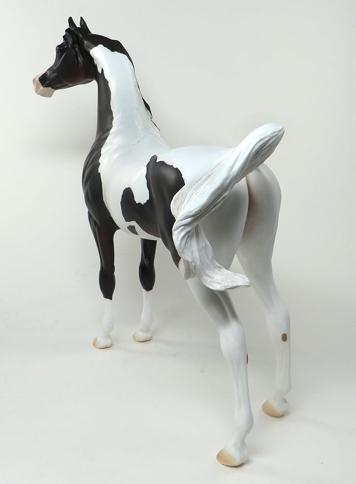 THE LOOKER-OOAK BAY PAINT ARABIAN MODEL HORSE 5/20