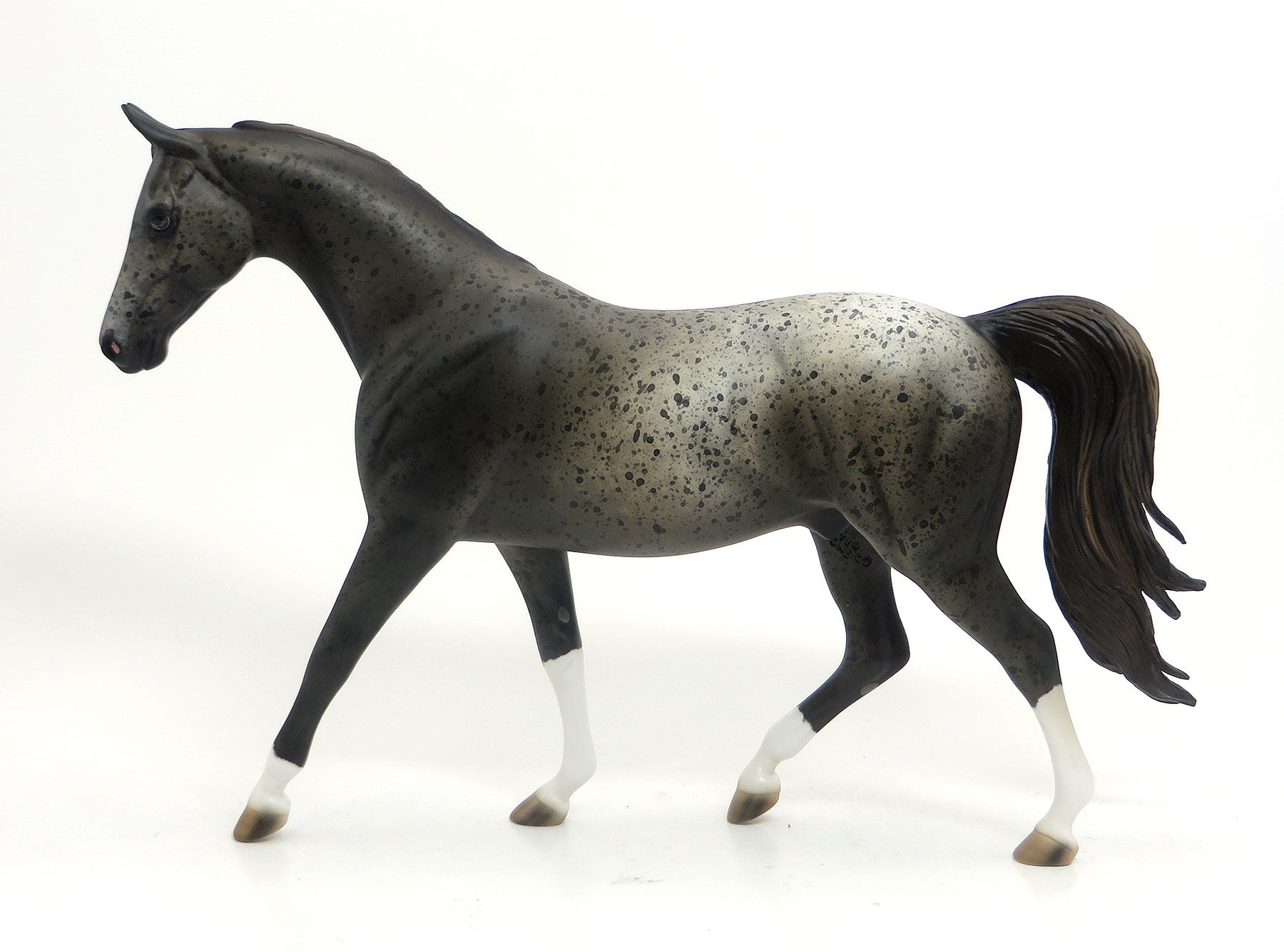 SPECKLES- OOAK Seal Bay Roan Pony 9/28