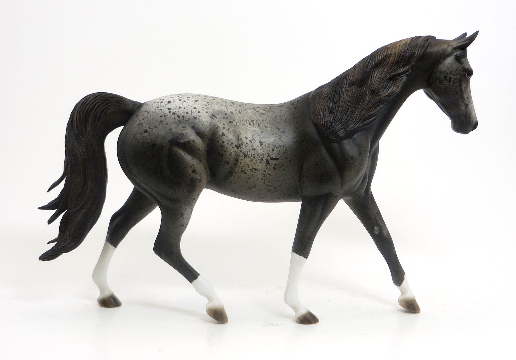 SPECKLES- OOAK Seal Bay Roan Pony 9/28