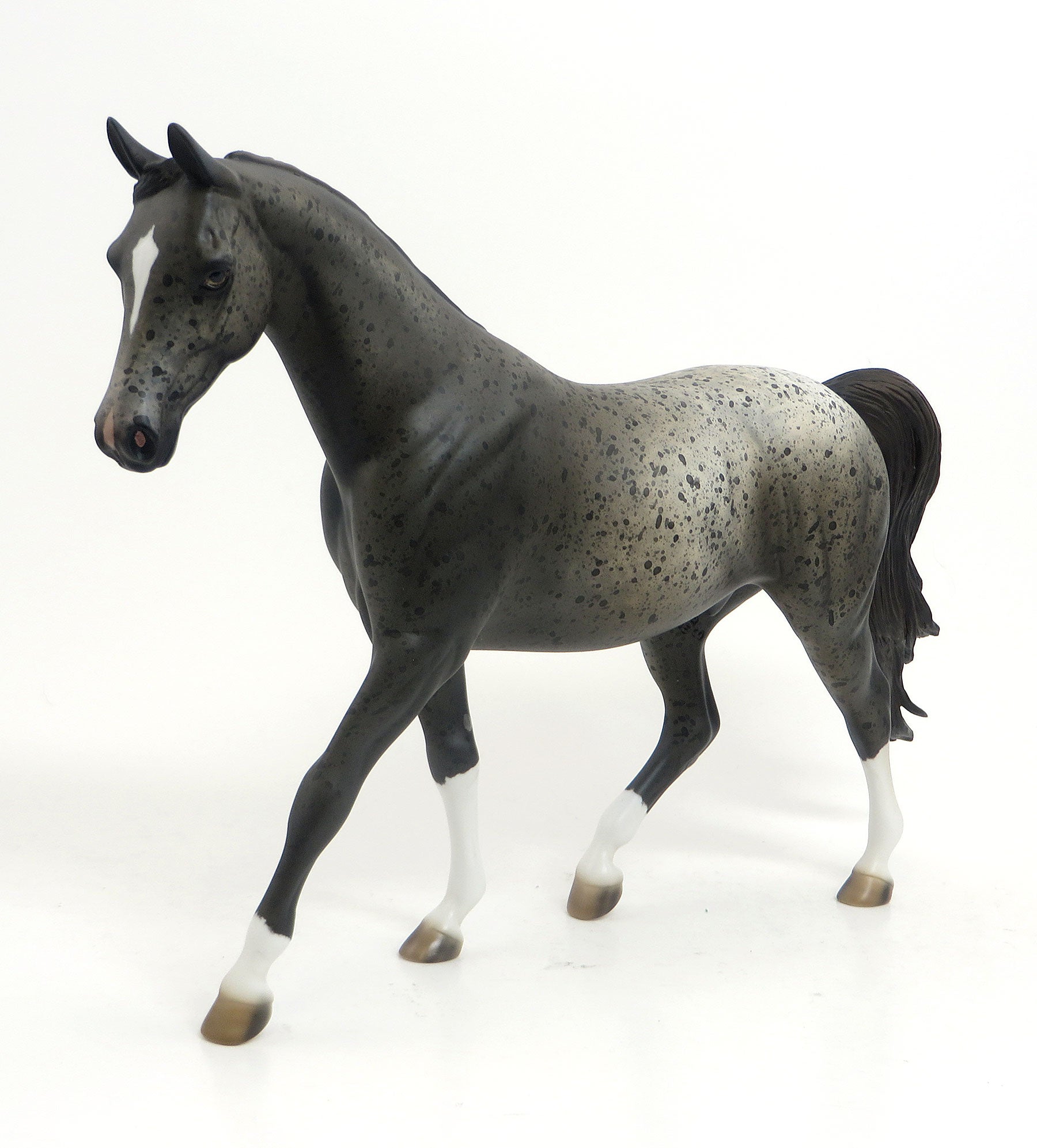 SPECKLES- OOAK Seal Bay Roan Pony 9/28