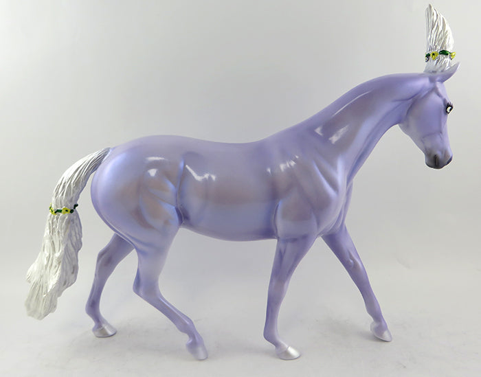 DIAMOND -OOAK &quot;STONE TROLLEEZ&quot; PONY MODEL HORSE 11/9/16