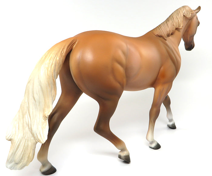 SONNY-OOAK CHESTNUT PONY MODEL HORSE BY KAREN DIETRICH 6/10