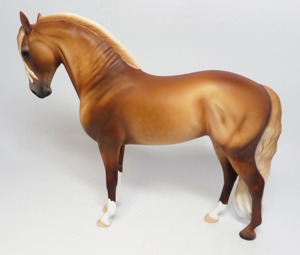 GOLDIE~OOAK DAPPLE CHESTNUT ANDALUSIAN BY DAWN QUICK 3/15
