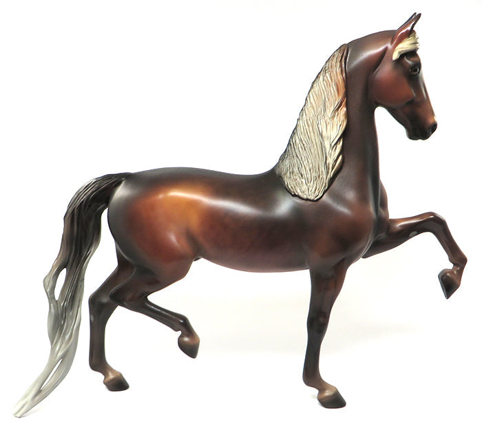 vixen silver chestnut saddlebred