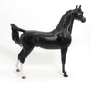 DAWAR #3- LE4 Each W/Unique Markings Dappled Black Arabian 8/21